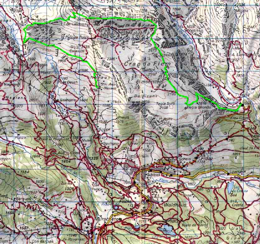 Wanderroute